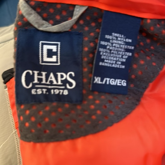 Chaps 1/2 zip Pullover Windbreaker XL Men’s - Picture 8 of 8